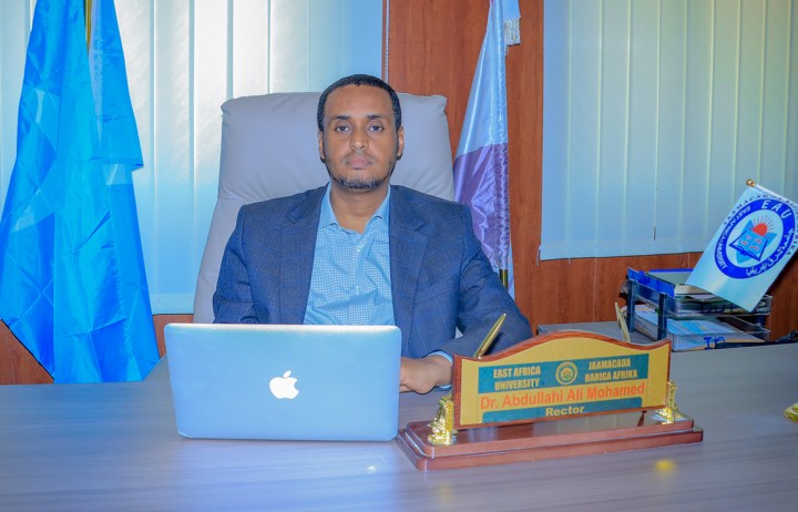 Dr. Abdullaahi Ali Ugaas, Rector, East Africa University
